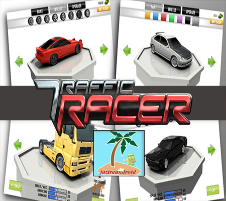 دانلود بازی مسابقه در ترافیک Traffic Racer v2.3 اندروید